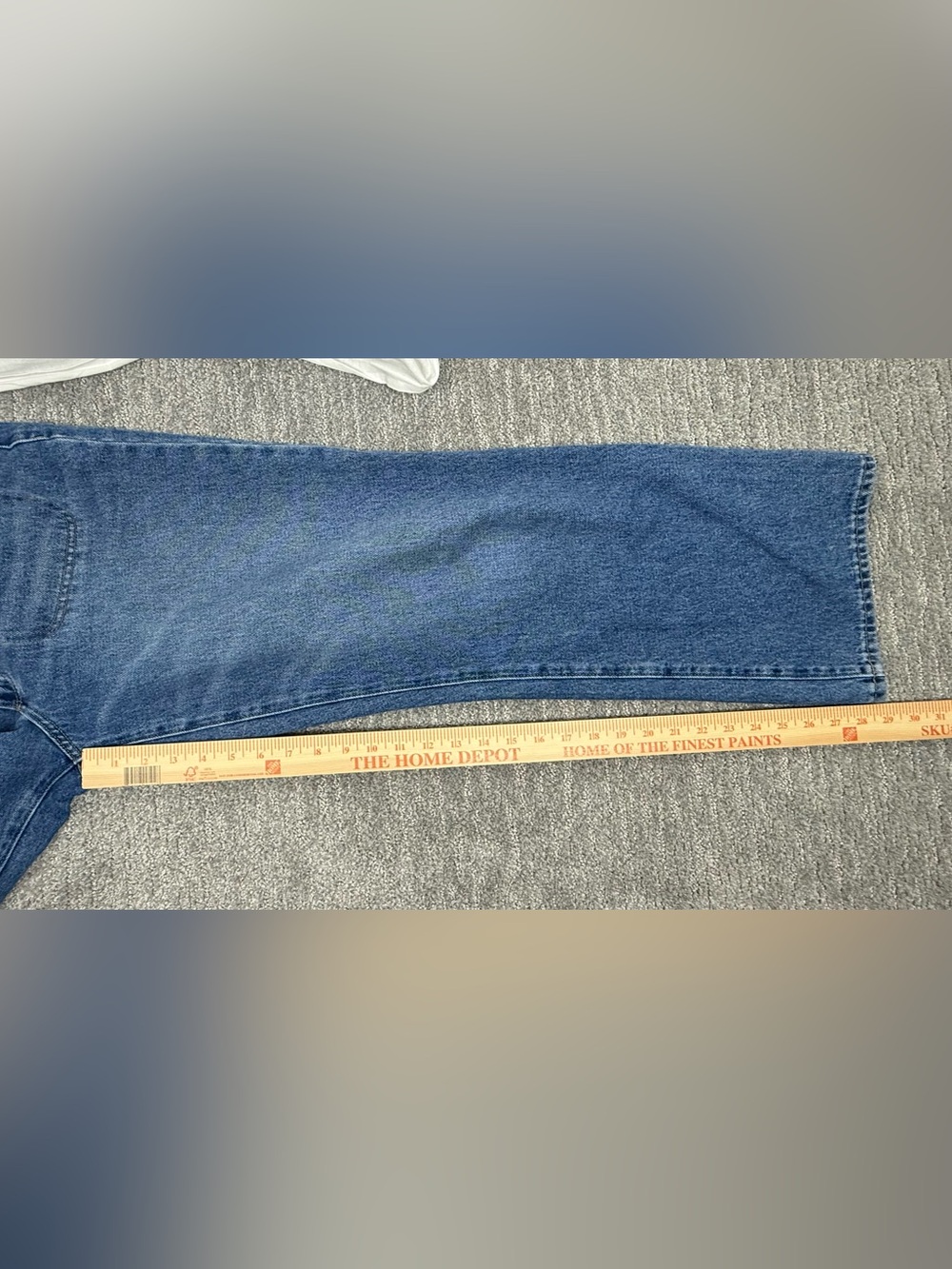 LOFT  Relaxed Straight Jeans Mid Vintage Wash Size 29/8 High Rise - Picture 10 of 11